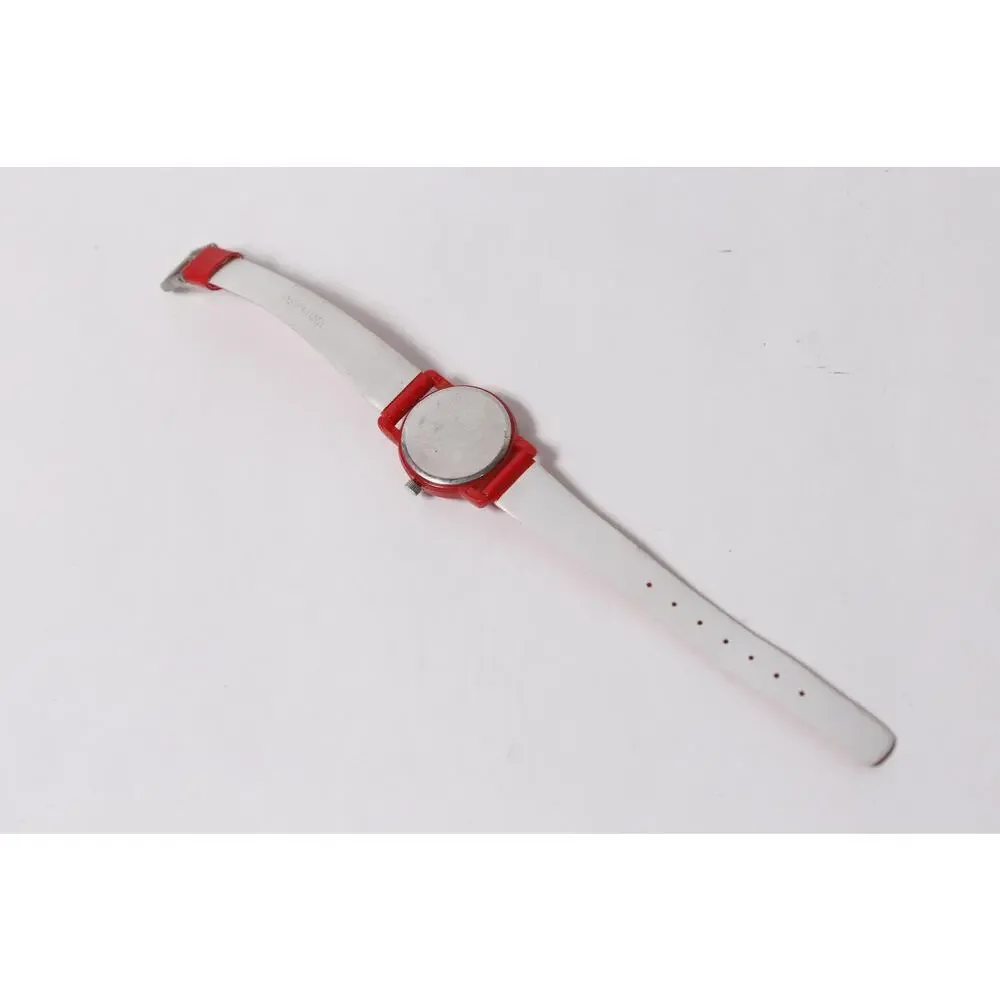 Disney Mickey Mouse Watch with Hands Arrows and Red Strap ~ 260209-WH 964